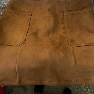 Brown Skirt